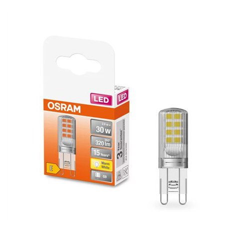 Osram Parathom Clear capsule LED 30 non-dim 2,6W/827 G9 bulb Osram | Parathom Clear capsule LED | G9 | 2.6 W | Warm White - 3